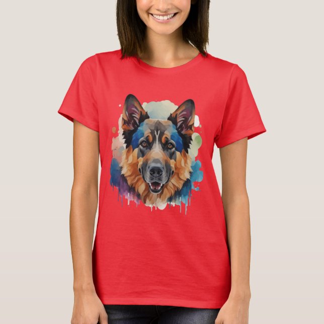 German Shepherd dog gift ideas T-Shirt (Front)