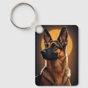 🐾 German Shepherd Dog Gifts For Dog Lovers 🐾 Keychain