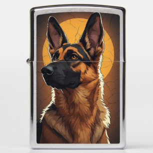 🐾 German Shepherd Dog Gifts For Dog Lovers 🐾 Zippo Lighter