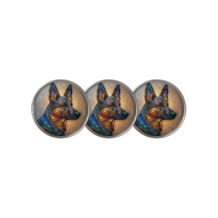 German Shepherd Dog Golf Ball Marker