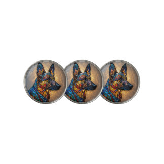 German Shepherd Dog Golf Ball Marker