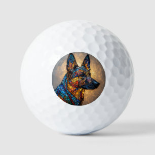 German Shepherd Dog Golf Balls