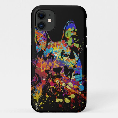 German Shepherd Dog _GSD iPhone 11 Case