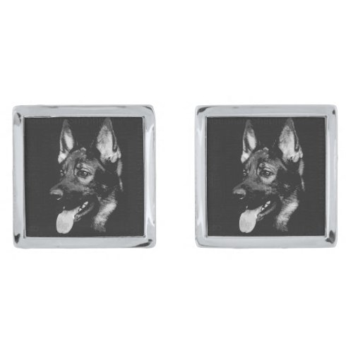 German Shepherd Dog _ GSD Cufflinks