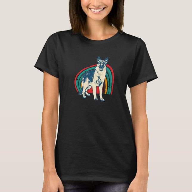 German Shepherd Dog Gsd Dog Breed  2 T-Shirt (Front)