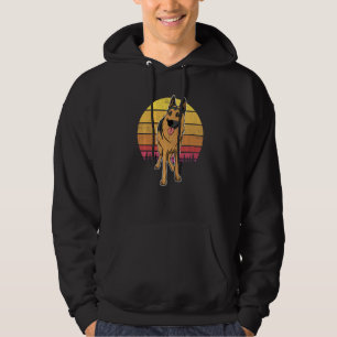 German Shepherd Dog Gsd Sunset  44 Hoodie