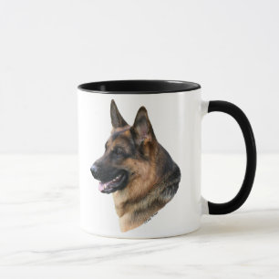 German Shepherd Dog headstudy Mug