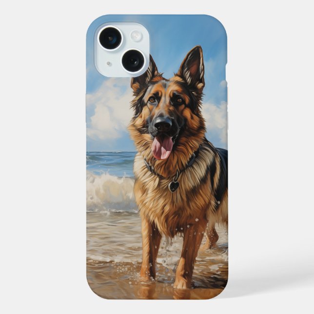 German Shepherd dog Iphone Case (Back)