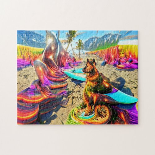 German Shepherd Dog Jigsaw Puzzle