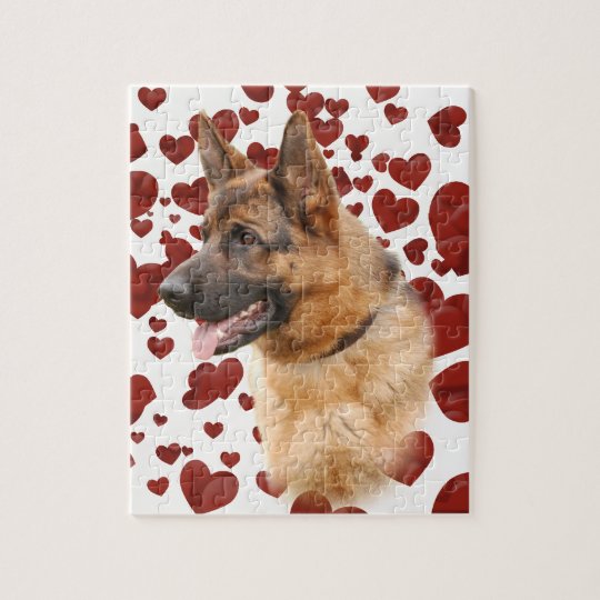 German shepherd dog jigsaw puzzle
