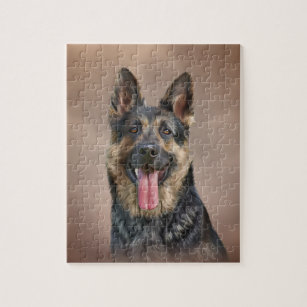 Classic German Shepherd Jigsaw Puzzle