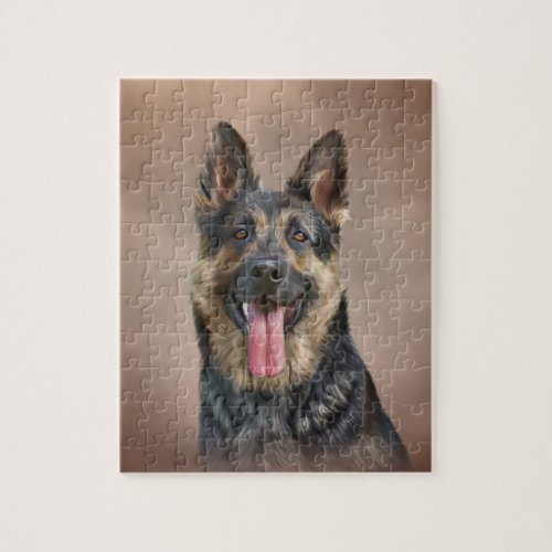 German Shepherd dog Jigsaw Puzzle