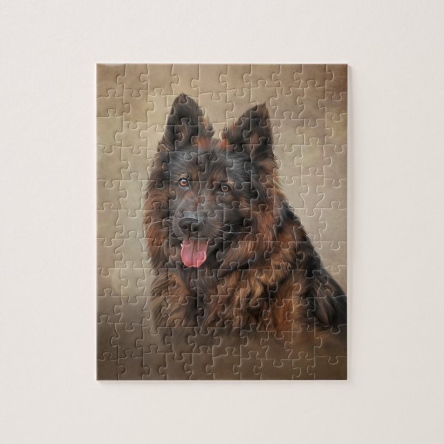 German Shepherd dog Jigsaw Puzzle (Vertical)