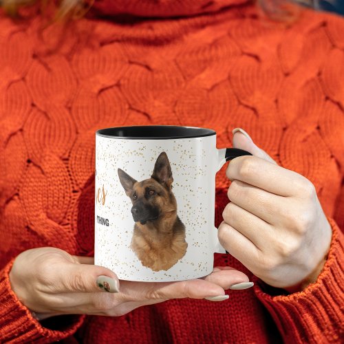 German Shepherd Dog Kisses Fix Everything Mug