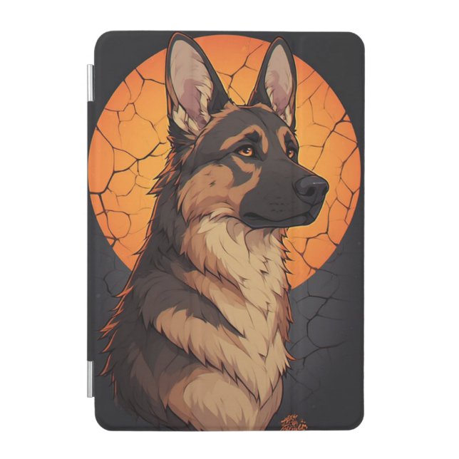 🐾 German Shepherd Dog Lover Accessories 🐾 iPad Mini Cover (Front)