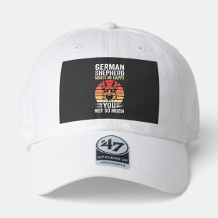 German Shepherd Dog Lover Funny Retro 47 Brand Hat