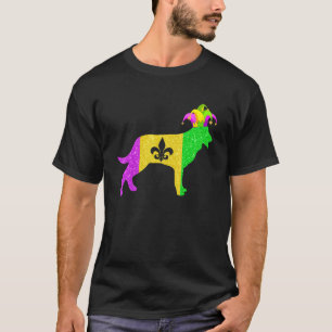 German Shepherd Dog Lover Mardi Gras Carnival Part T-Shirt