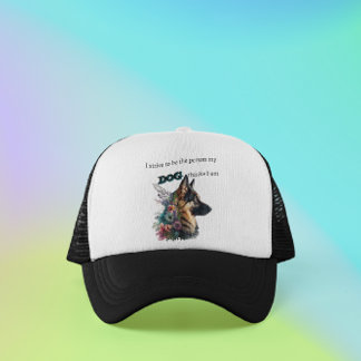 German Shepherd Dog Lover Trucker Hat
