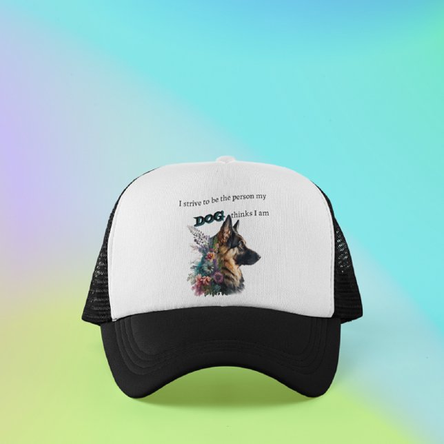 German Shepherd Dog Lover Trucker Hat (Creator Uploaded)