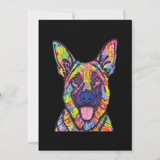 German Shepherd Dog Lovers Thank You Card