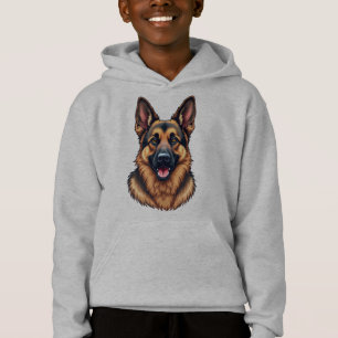 German Shepherd Dog – Loyal & Intelligent Dog Love Hoodie
