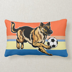 german shepherd dog lumbar pillow
