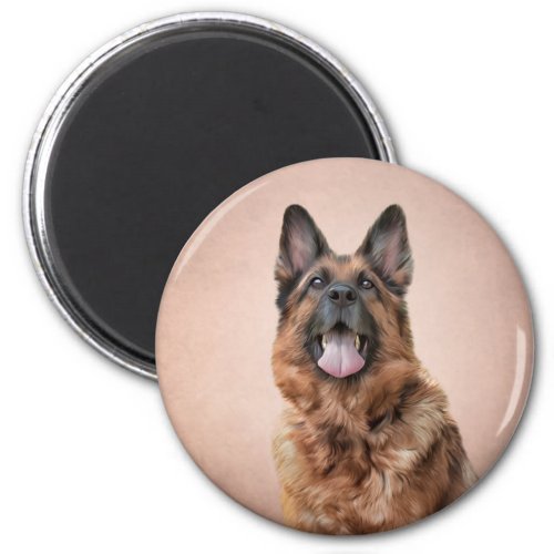 German Shepherd dog Magnet