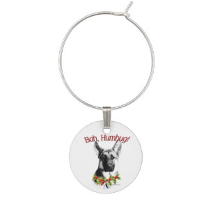German Shepherd Dog Magnet Wine Charm