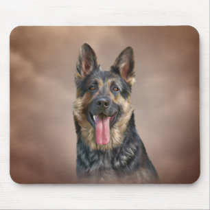 German Shepherd dog Mouse Pad