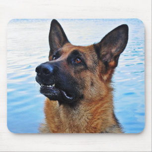 German Shepherd -  Dog mouspad Mouse Pad