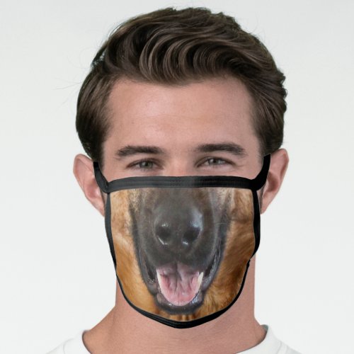 German Shepherd Dog Mouth Face Mask
