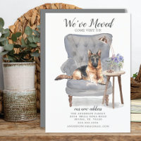 German Shepherd Dog | Moving Announcement
