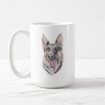 German Shepherd Dog Mug | 15 oz