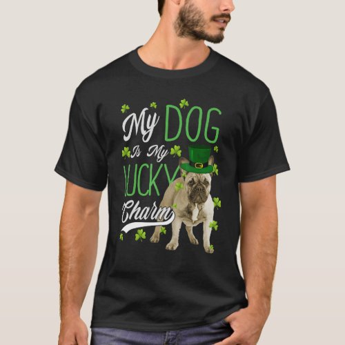 German Shepherd Dog  My Dog Is My Lucky Charm 1 T_Shirt