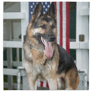 German Shepherd Dog Napkin
