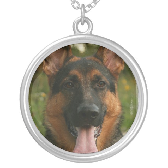 German Shepherd Dog Necklace (Front)
