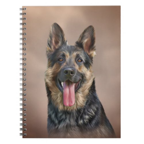 German Shepherd dog Notebook
