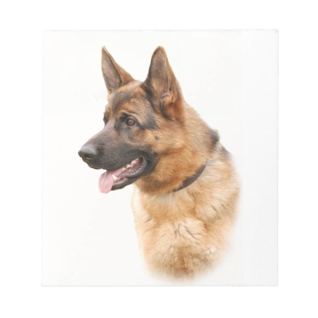 German shepherd dog notepad (Front)
