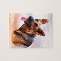 German Shepherd In Snow Jigsaw Puzzle, Zazzle