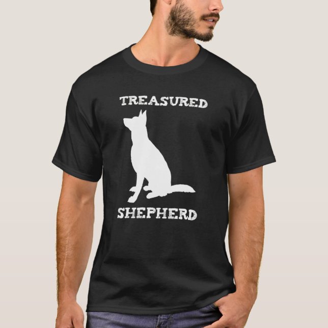 German Shepherd Dog Owner Puppy T-Shirt (Front)