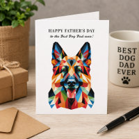 German Shepherd Dog Personalized Father's Day