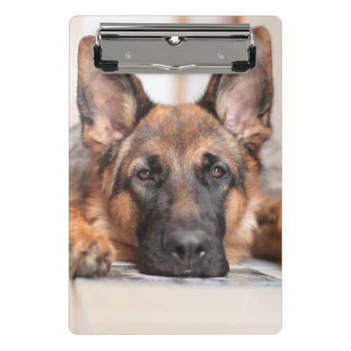 German Shepherd  Dog Photo Mini Clipboard