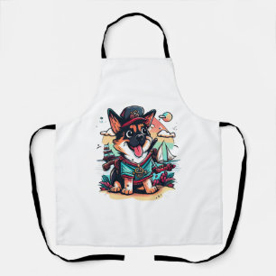 German Shepherd Dog Pirate Apron
