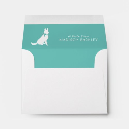 German Shepherd Dog Puppy Envelope