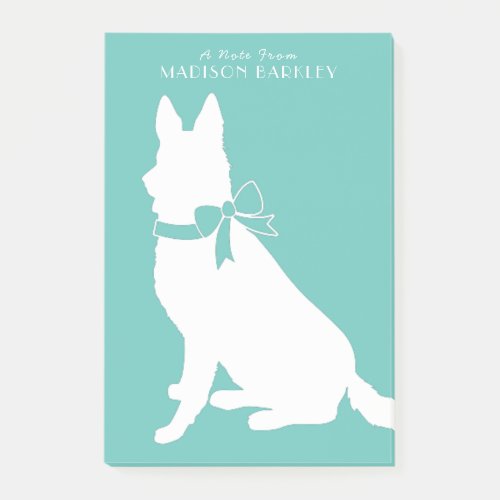 German Shepherd Dog Puppy Post_it Notes