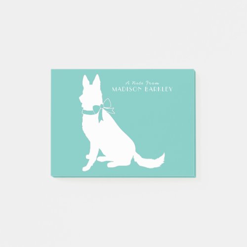 German Shepherd Dog Puppy Post_it Notes