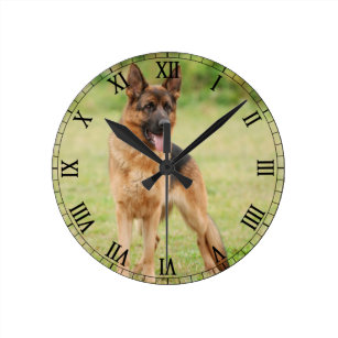 German Shepherd Frameless Borderless Wall Clock Nice For Gifts or Decor Z50 