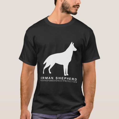 German Shepherd Dog Schutzhund Training  T_Shirt