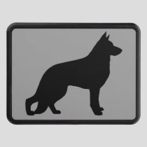 German Shepherd Dog Silhouette K9 GSD Tow Hitch Cover