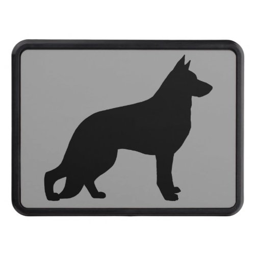 German Shepherd Dog Silhouette K9 GSD Tow Hitch Cover